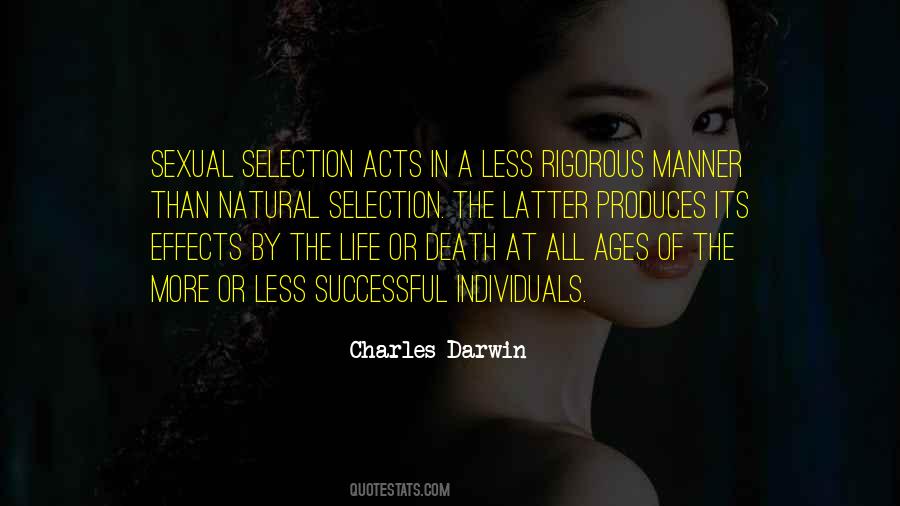 Quotes About Natural Selection #104328