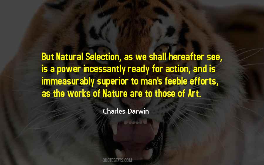Quotes About Natural Selection #271468