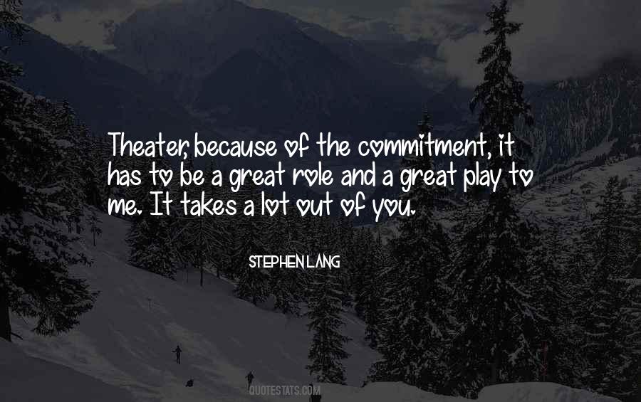 Great Commitment Quotes #1758664