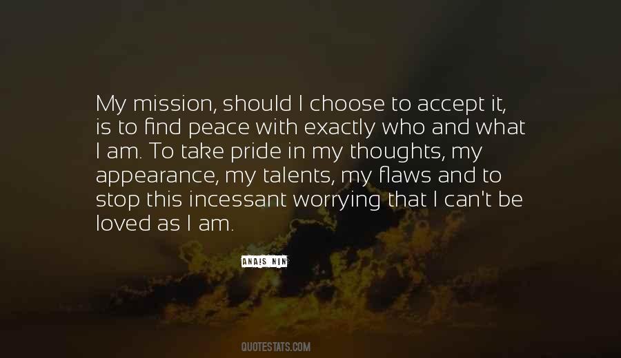 Quotes About Accept Who I Am #676040