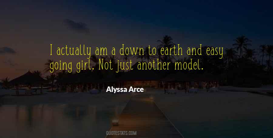 Quotes About Down To Earth Girl #1008194