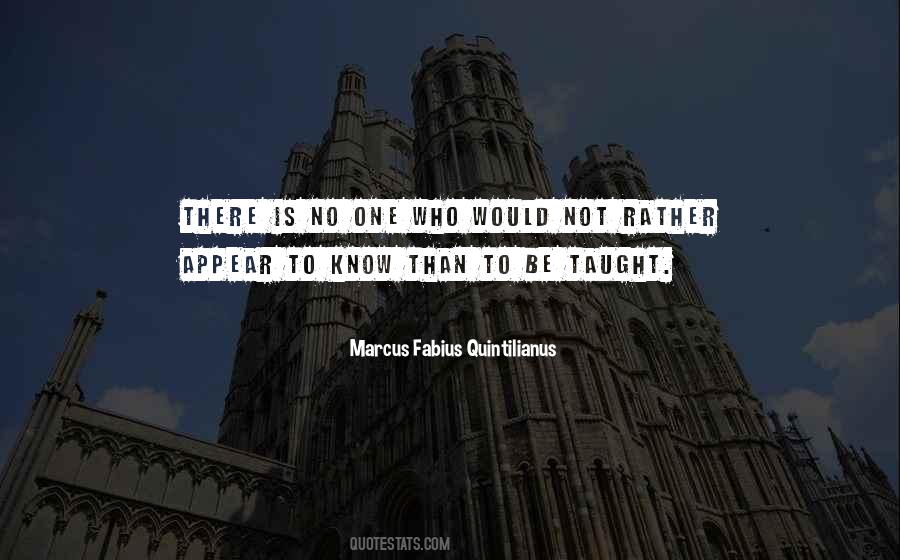 Fabius Quintilianus Quotes #1385405