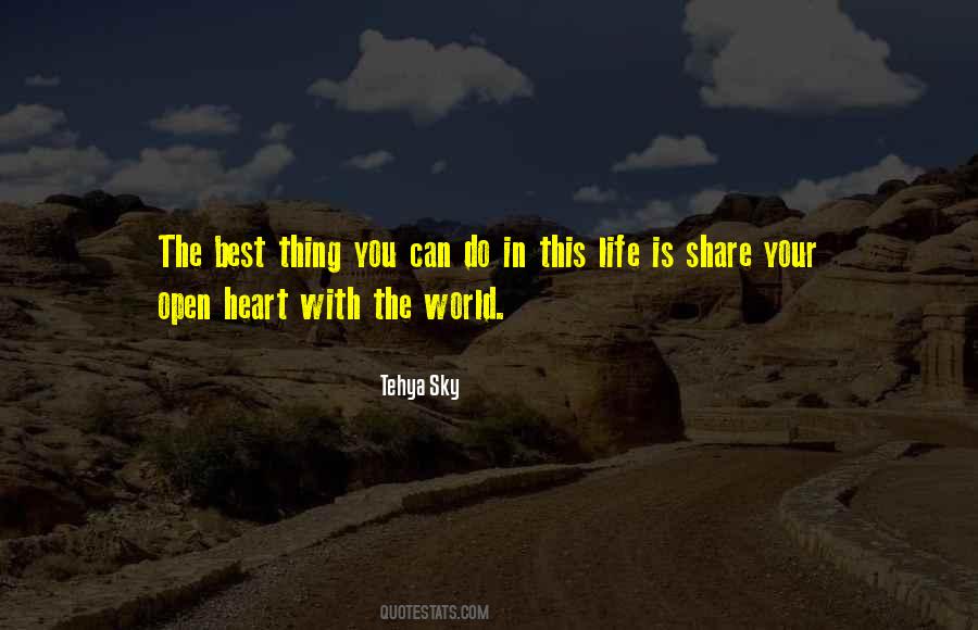 Best Thing You Can Do Quotes #744727