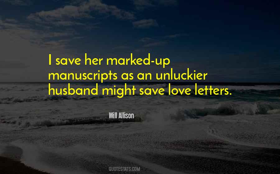 Quotes About Love Letters #1032631