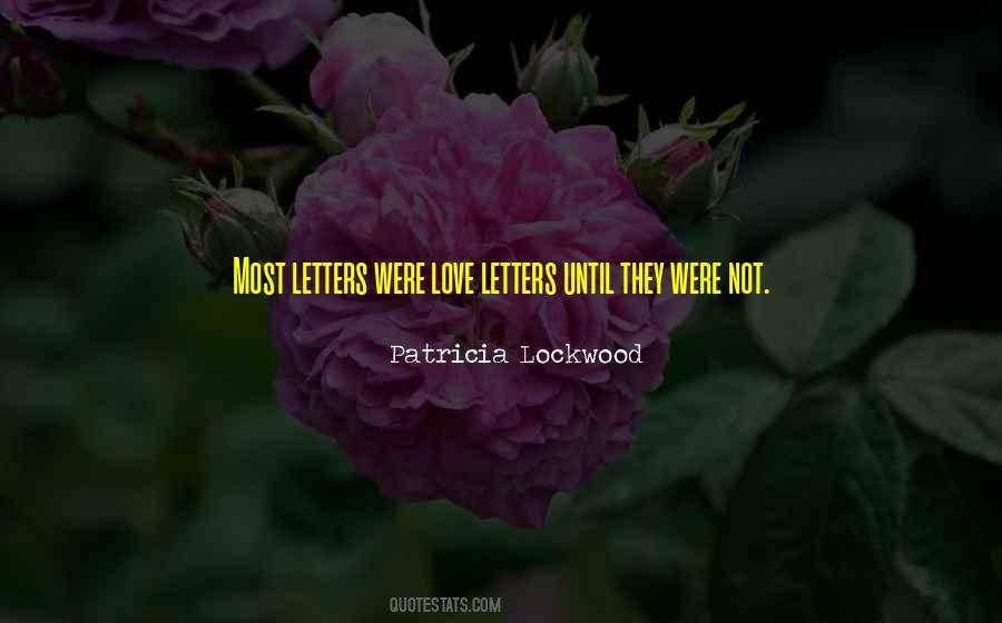 Quotes About Love Letters #1151955