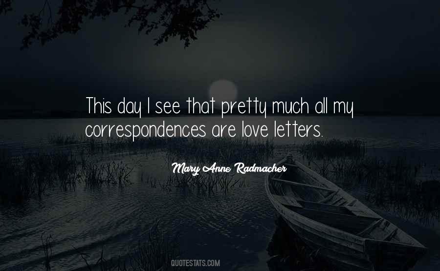 Quotes About Love Letters #687022