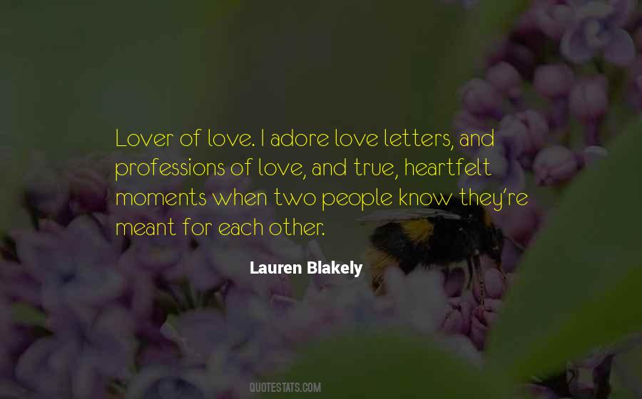 Quotes About Love Letters #81009