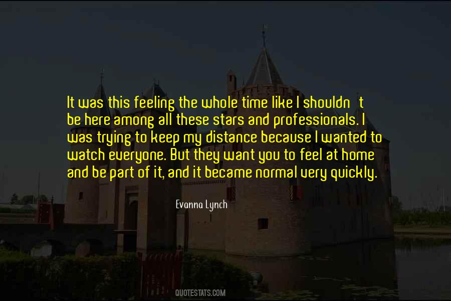 Want To Feel Wanted Quotes #1418578