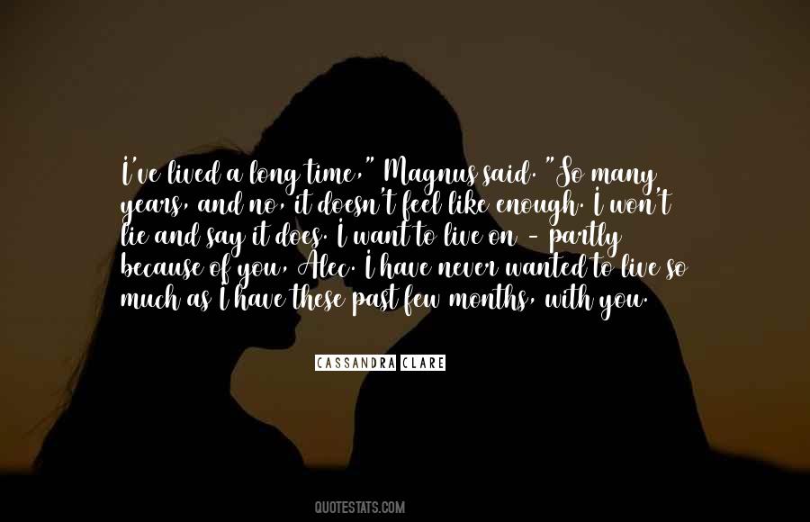 Want To Feel Wanted Quotes #1751023