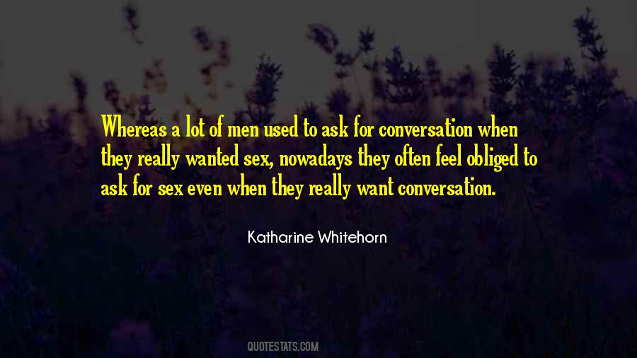 Want To Feel Wanted Quotes #395438