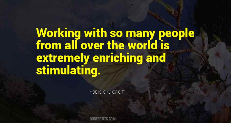 Quotes About Enriching #20411