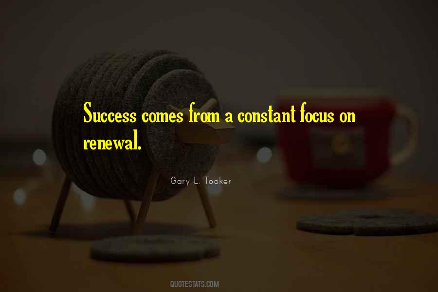 Focus On Success Quotes #1136373