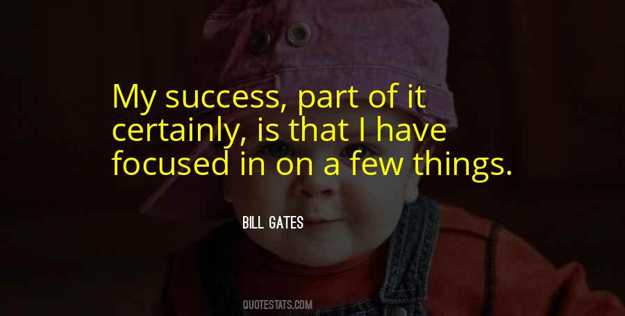 Focus On Success Quotes #1357371