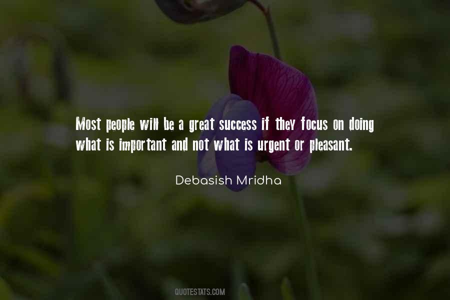 Focus On Success Quotes #1365656