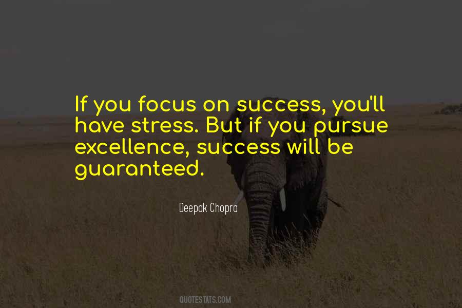 Focus On Success Quotes #1493541