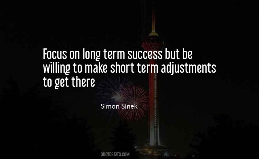 Focus On Success Quotes #928518