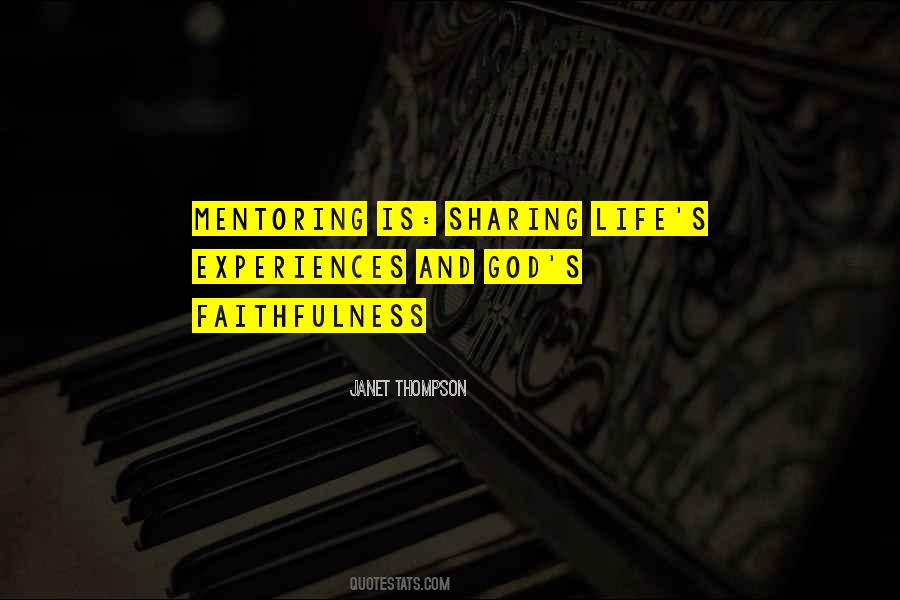 Quotes About Mentoring #820024