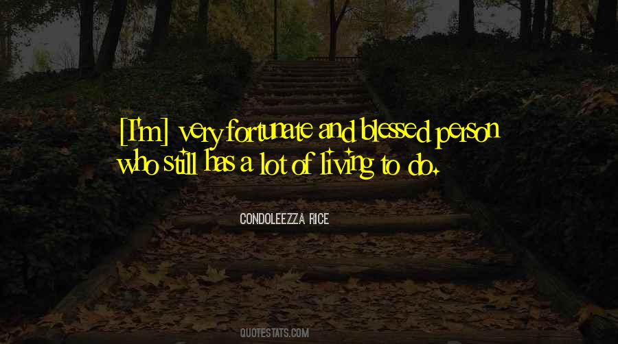 Quotes About Blessed #1778515