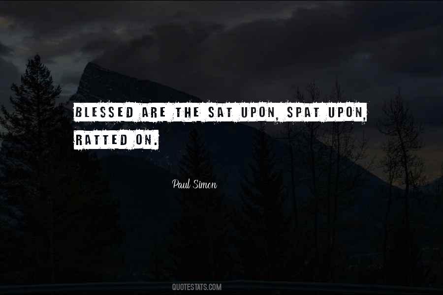 Quotes About Blessed #1787974