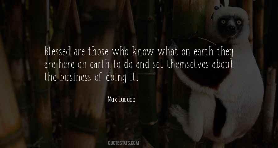 Quotes About Blessed #1795784