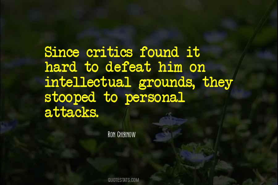 Quotes About Personal Attacks #1730337