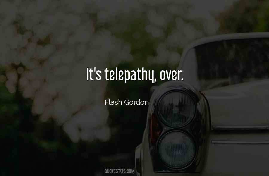 Quotes About Telepathy #256487