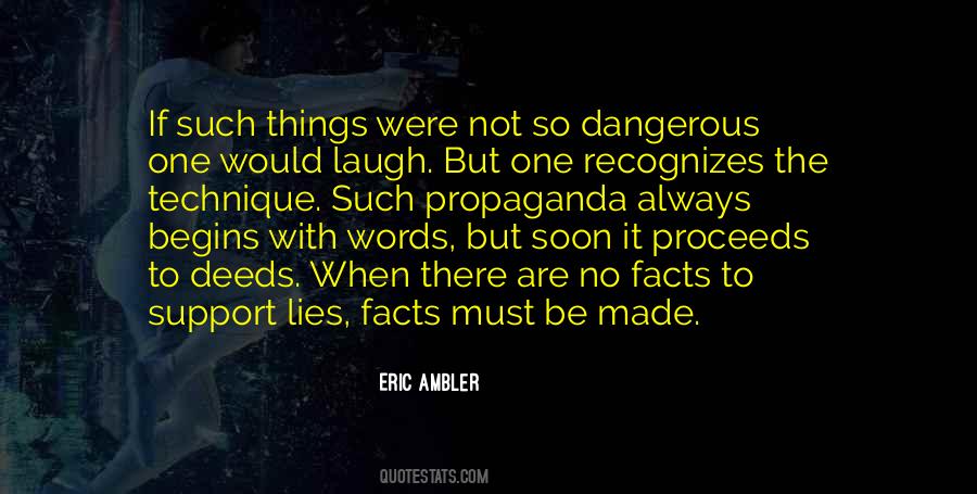 Quotes About Dangerous Words #484243
