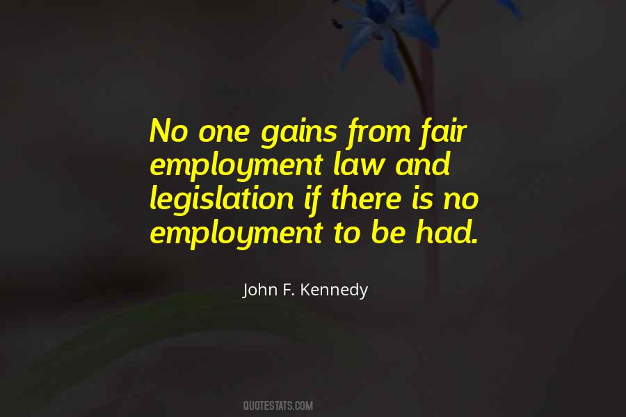 Quotes About Employment Law #156337