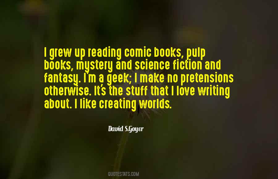 Quotes About Reading Comic Books #1187499