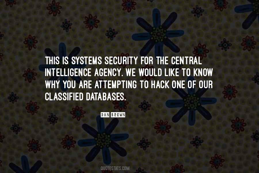 Quotes About Security Systems #943547