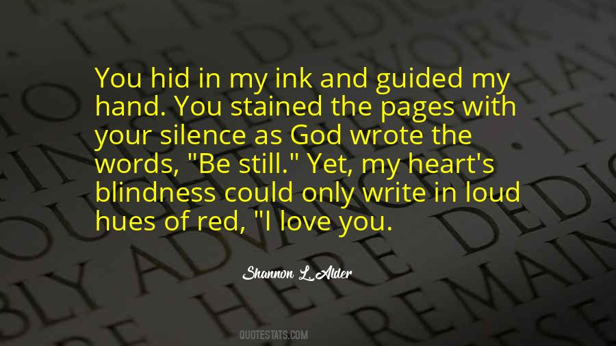 Red Ink Quotes #1370506
