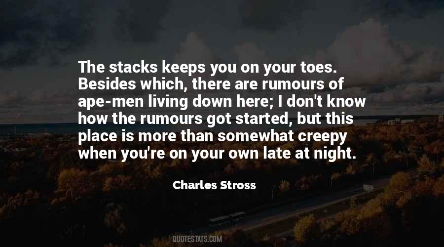 Quotes About Stacks #1264706