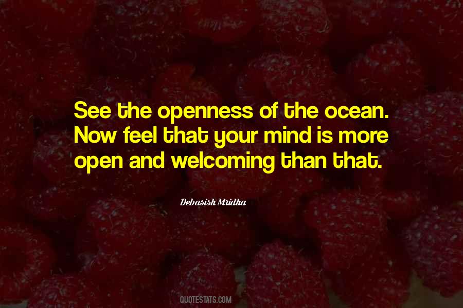 Quotes About Welcoming #1321494