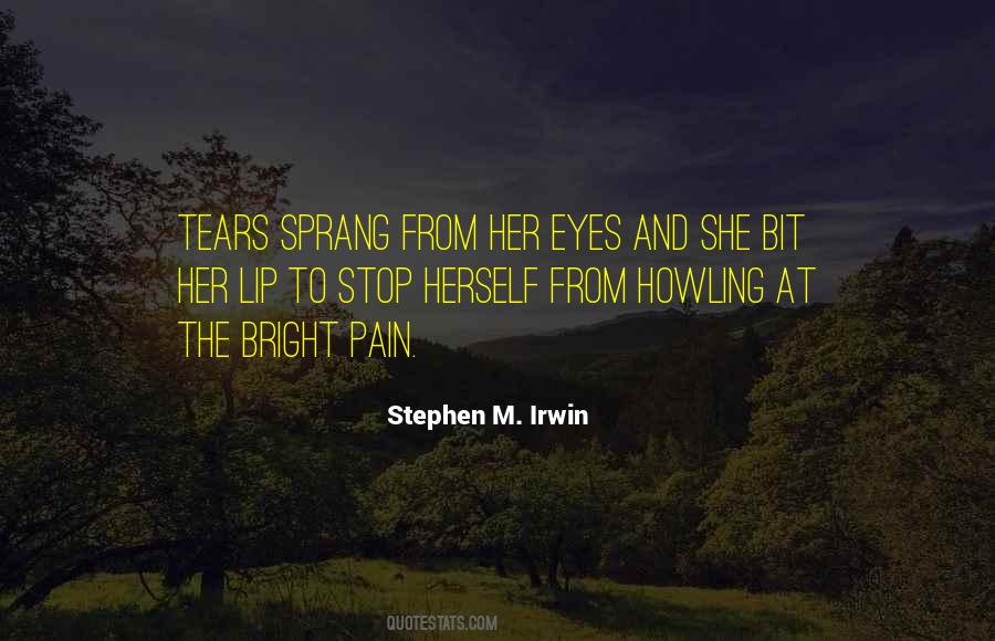 Quotes About Pain In Your Eyes #38723