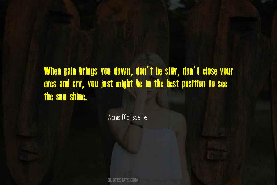 Quotes About Pain In Your Eyes #448047