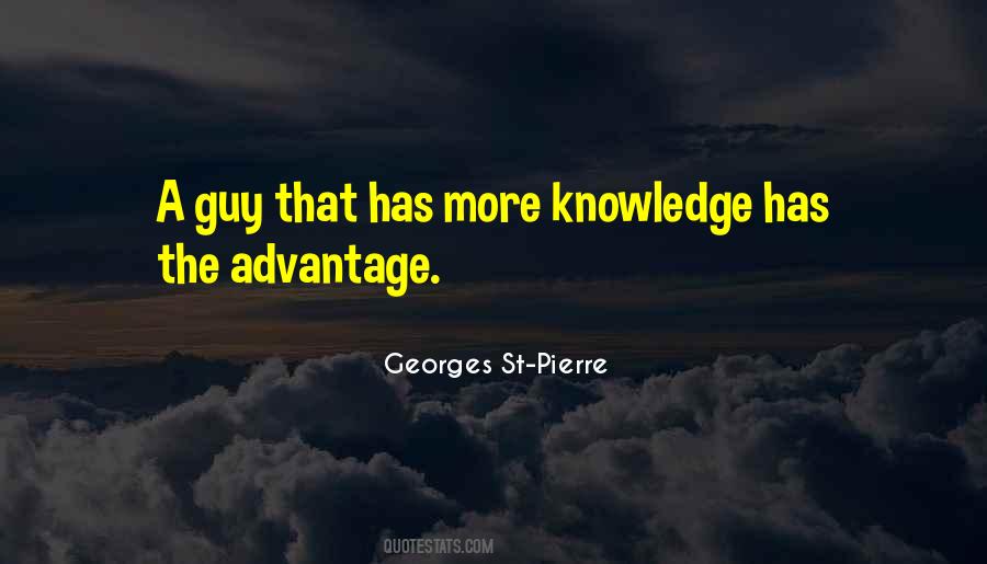 Quotes About Advantage #1712395