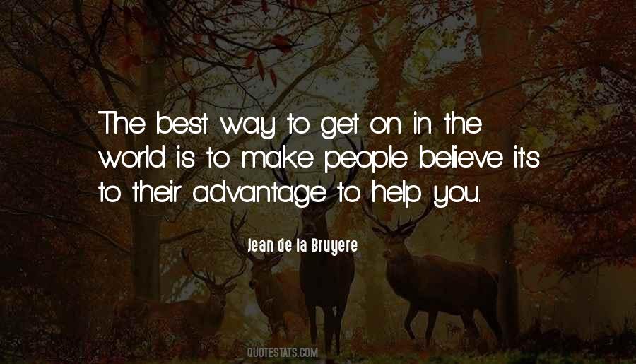 Quotes About Advantage #1714520