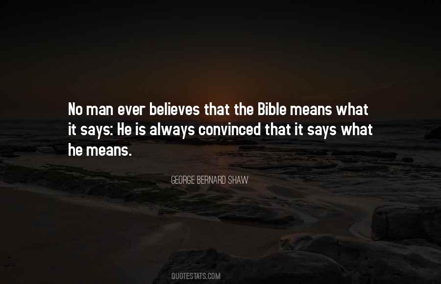 Quotes About Belief In The Bible #1632839