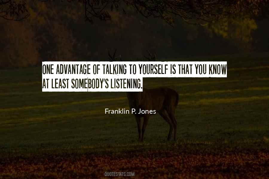 Quotes About Talking To Yourself #1182230