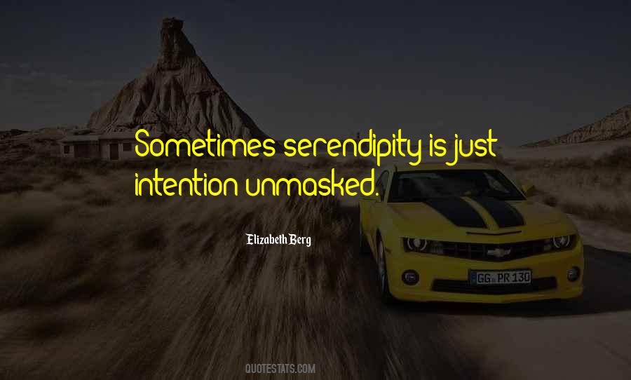 Quotes About Serendipity #984495