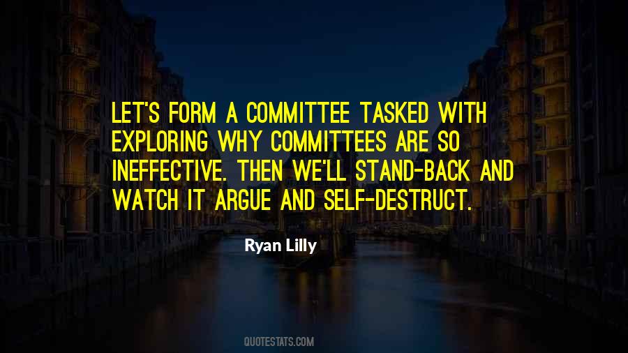 Quotes About Committees #597640