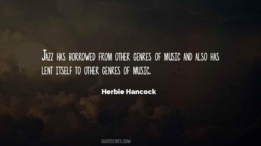 Quotes About Genres Of Music #1014921