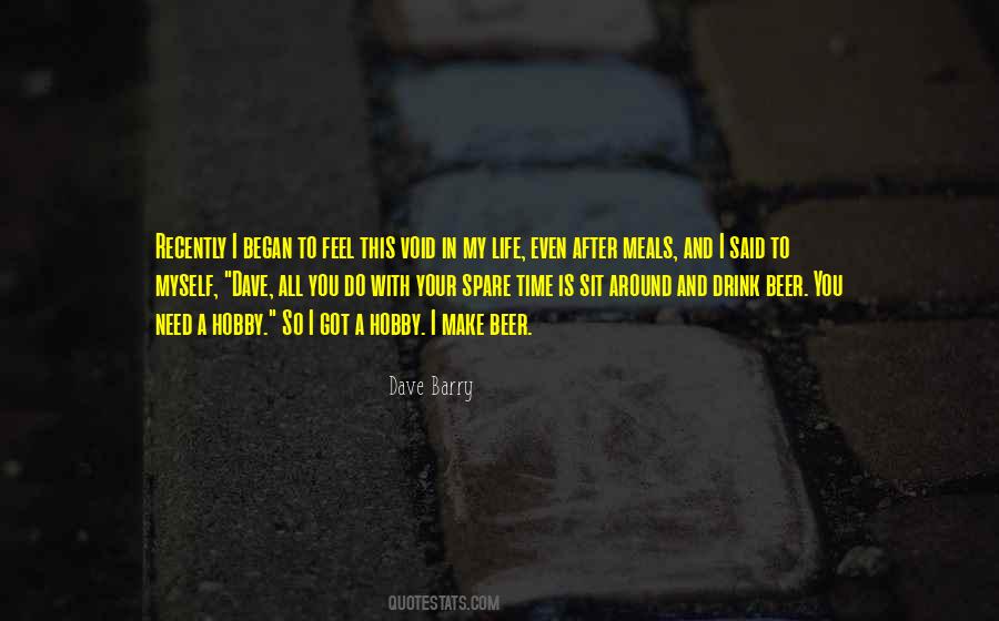 Quotes About Spare Time #103178