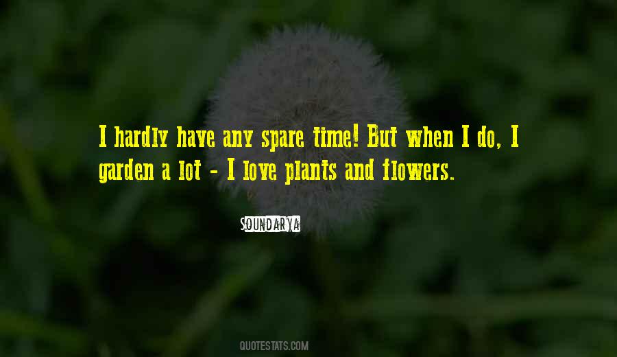 Quotes About Spare Time #176296