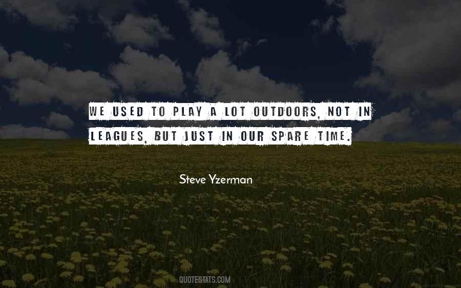 Quotes About Spare Time #527015
