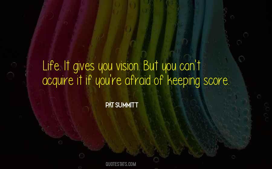Quotes About Not Keeping Score #1686128