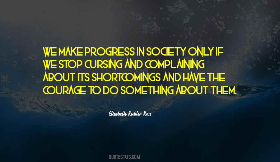 Quotes About Progress In Society #48395