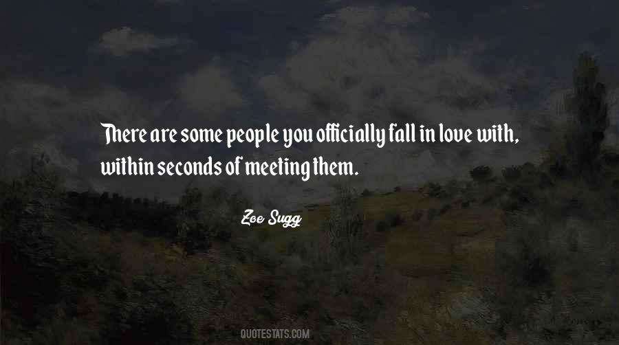 Quotes About Meeting Love #357301