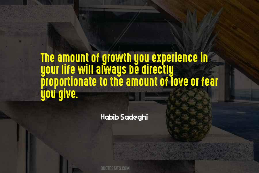 Quotes About The Growth Of Love #284342