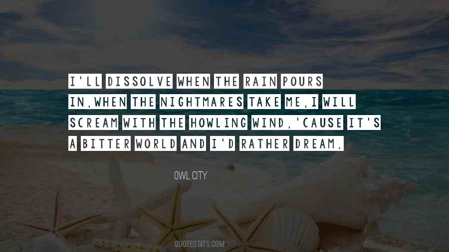 Wind Howling Quotes #1358586